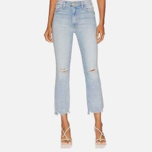 MOTHER hustler ankle chew in petal plucker sz 27